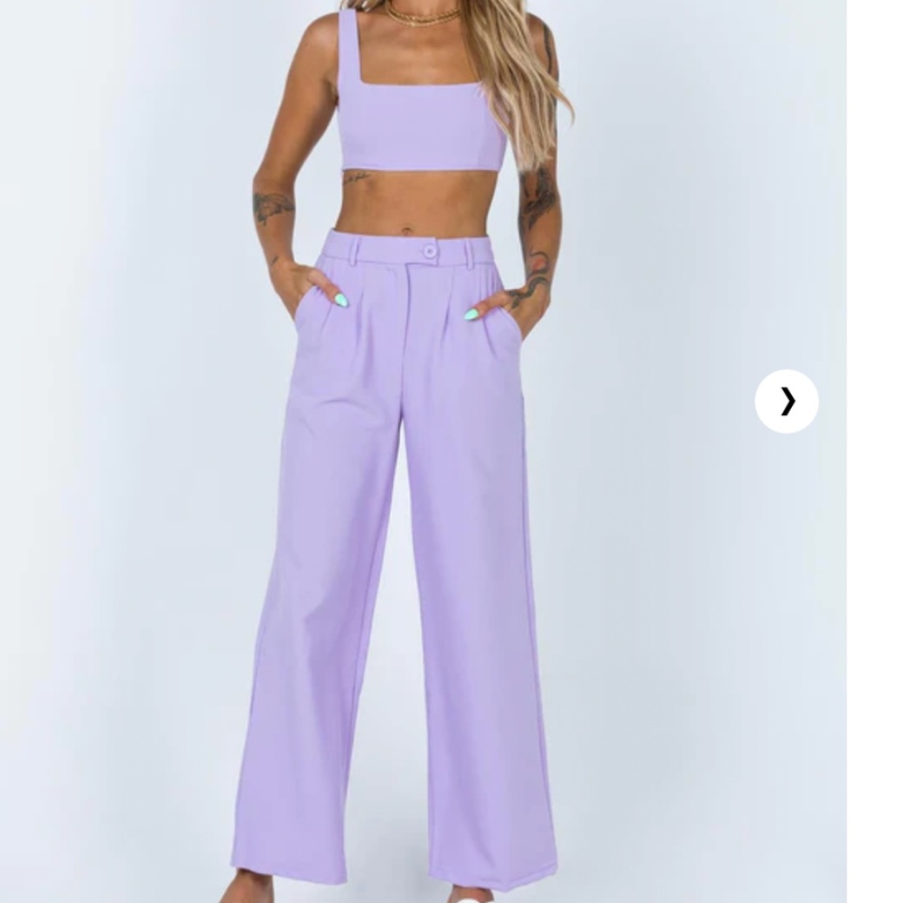 Princess Polly Huxley Set Lilac